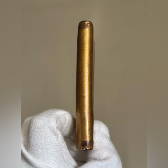 Gold And Pink Dior Card Holder Wallet - Patent Leather Oblique Pattern - Picture 7 of 16